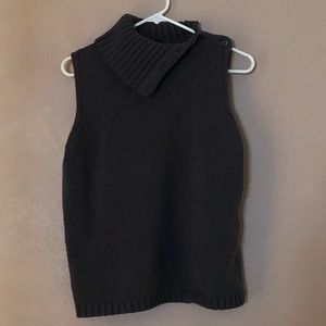 GAP Fold-Down Button Collar Sweater